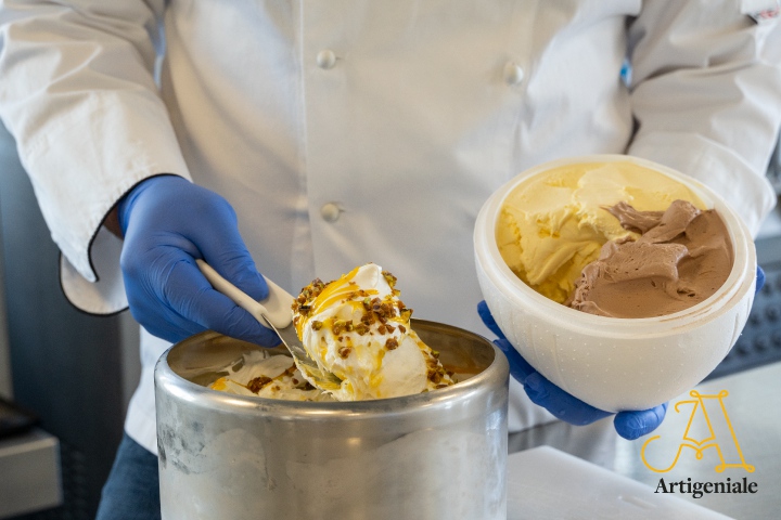 bilanciamento del gelato artigianale